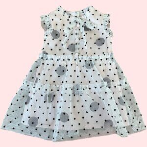 American Girl Dot To Dot Dress Pink with Black Polka Dots Retired Outfit